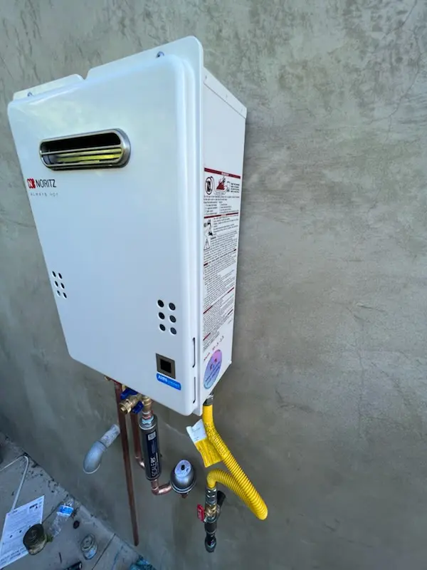 Tankless water heater installation for Cedar Creek homes